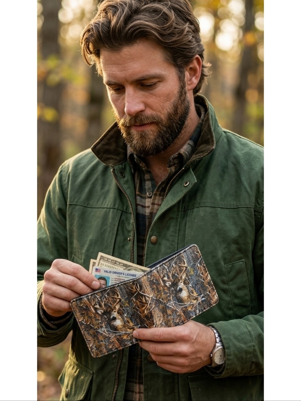 Huiacong Slim  Buck wallet